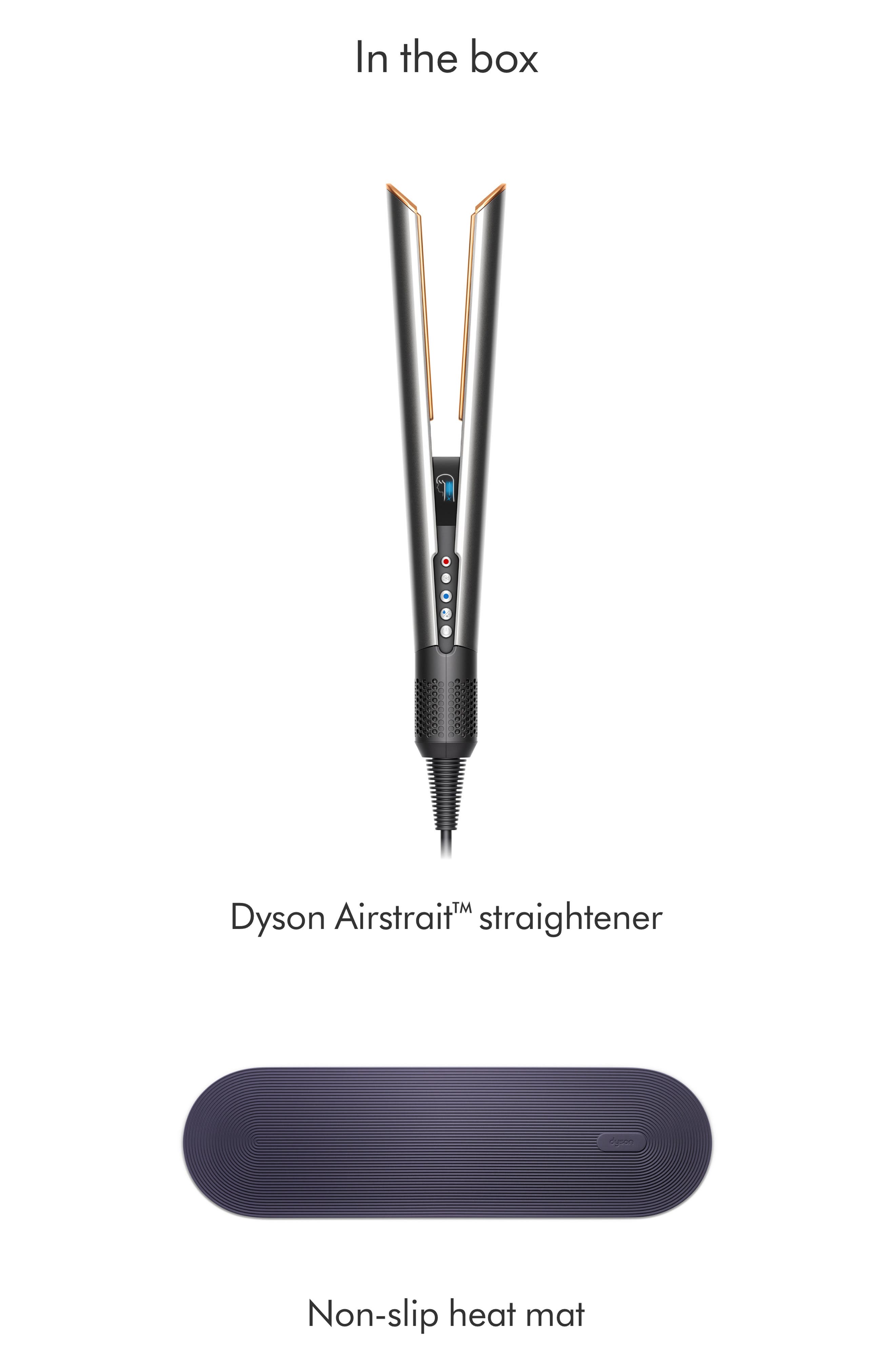 dyson hair straightener airstrait