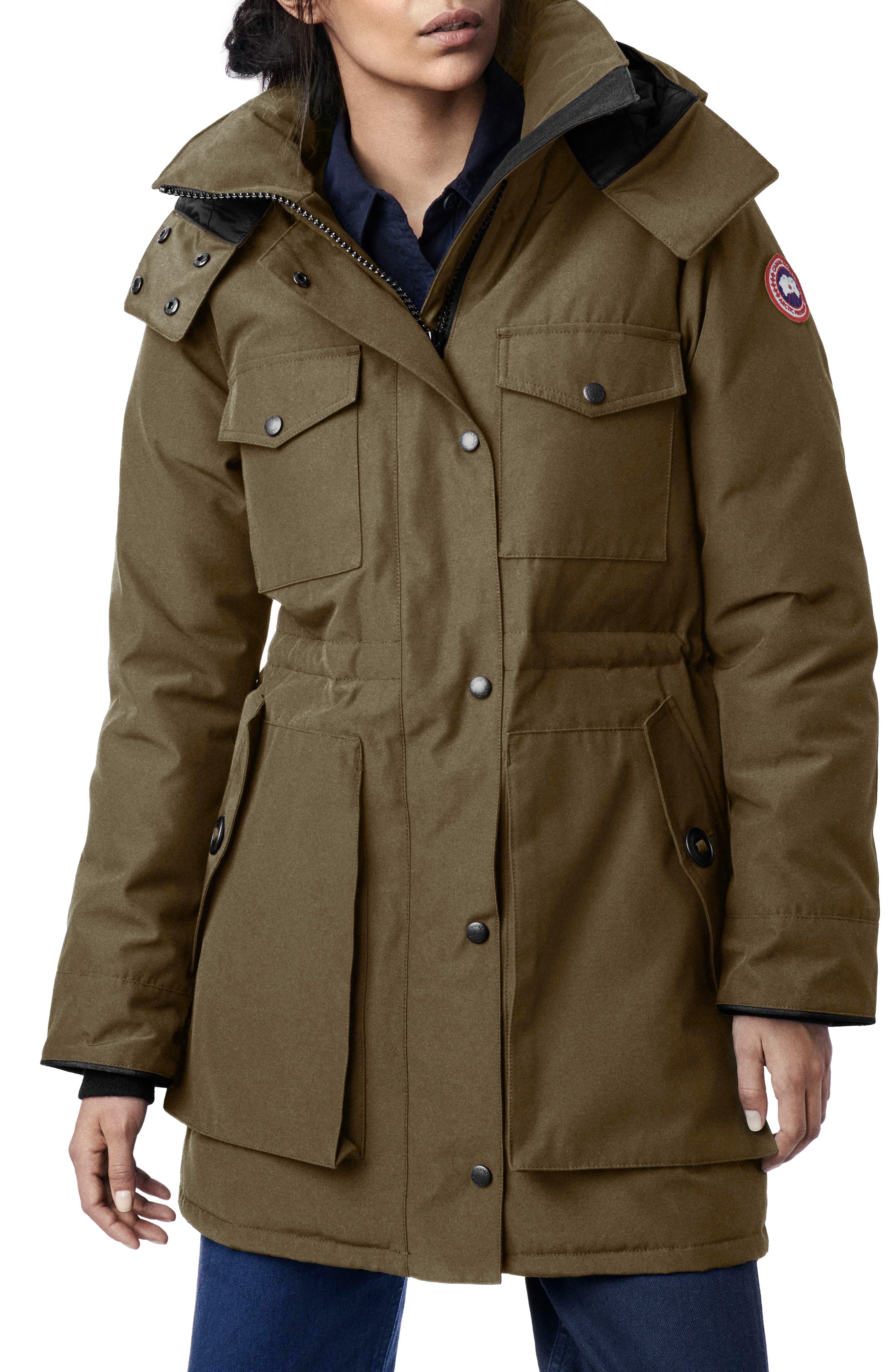 canada goose montebello parka red