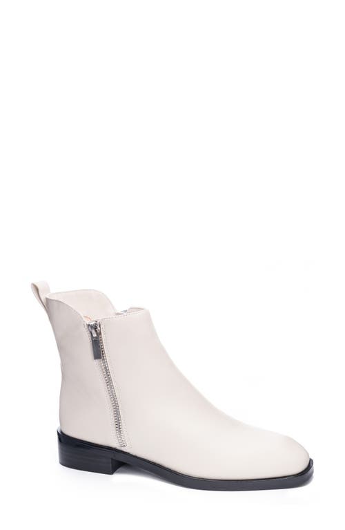 Yearling Bootie in Cream Leather