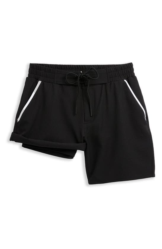 Tomboyx Heritage 7-inch Board Shorts In Black Novelty