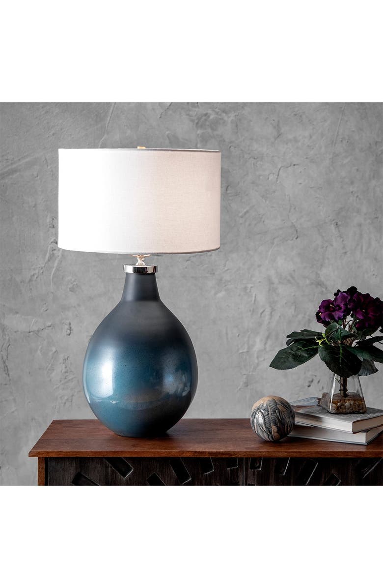 Blue Spotted Glass 24 Linen Shade Table Lamp Nordstromrack Blue Spotted Glass 24 Linen Shade Table Lamp Nordstromrack