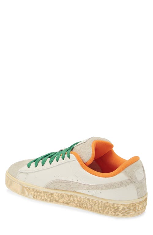 Shop Puma X Carrots Suede Xl Sneaker In Warm White-rickie Orange