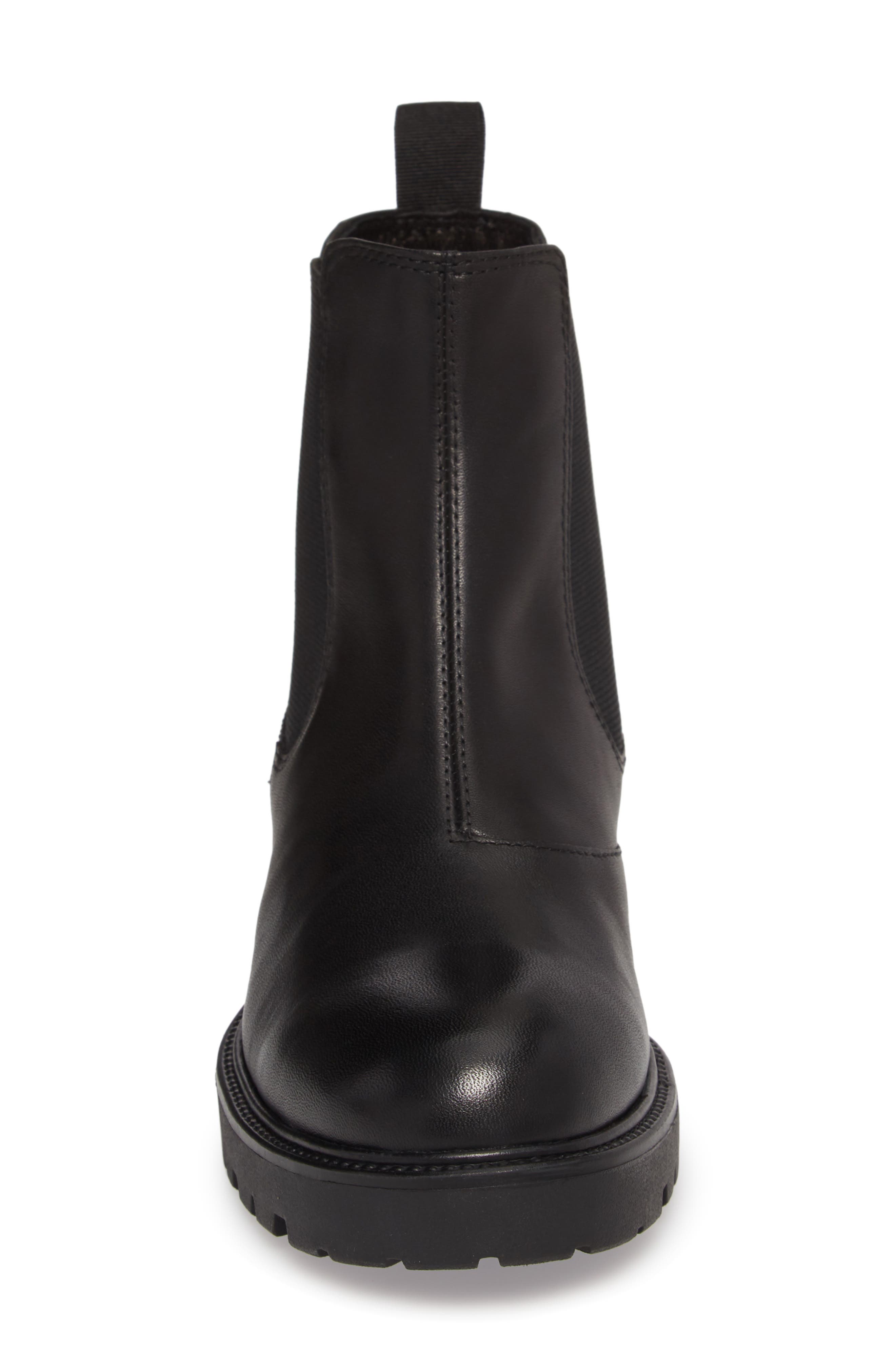 Vagabond Kenova Leather Chelsea Booties – Black