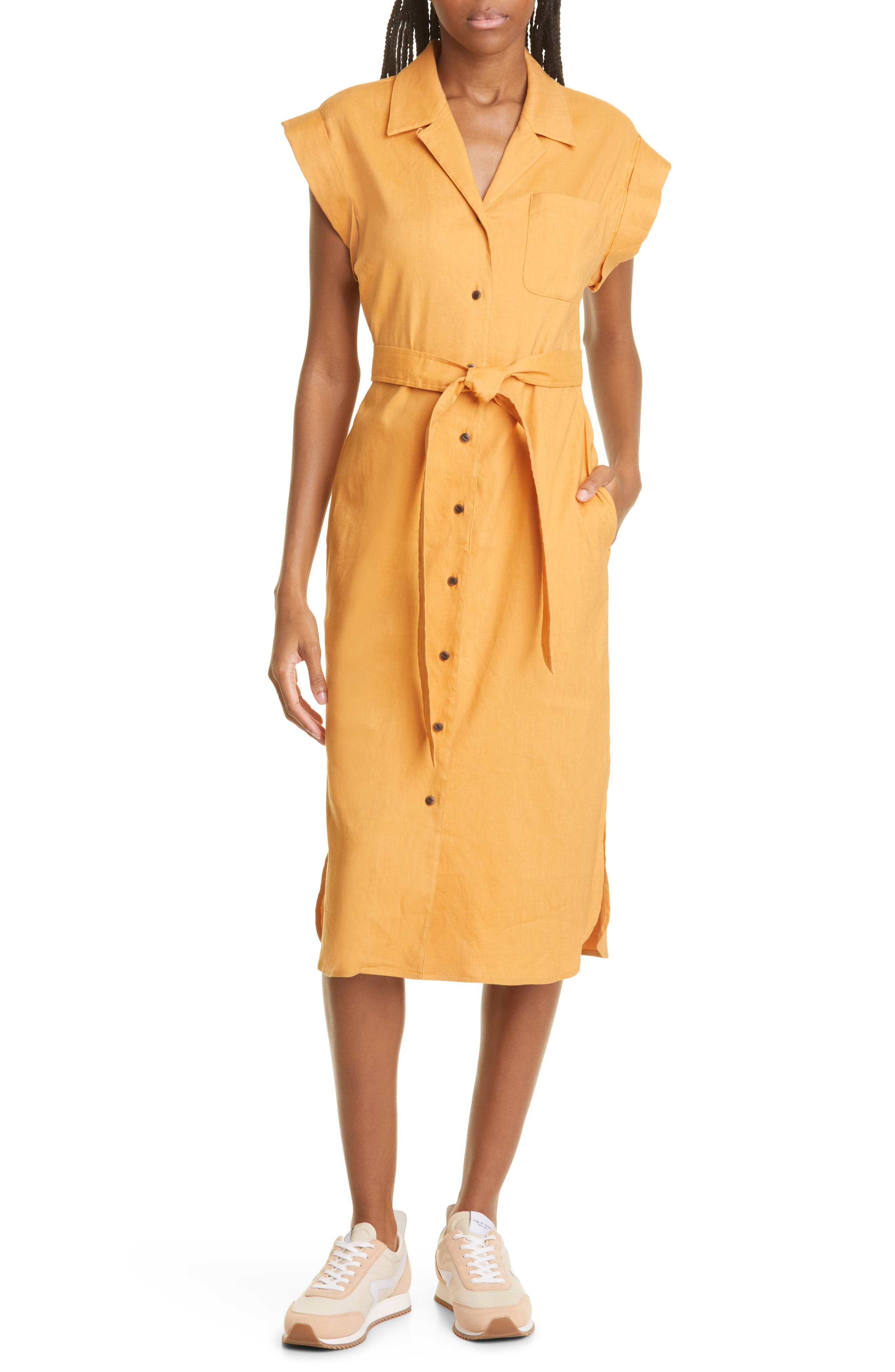 yellow maxi dress nordstrom