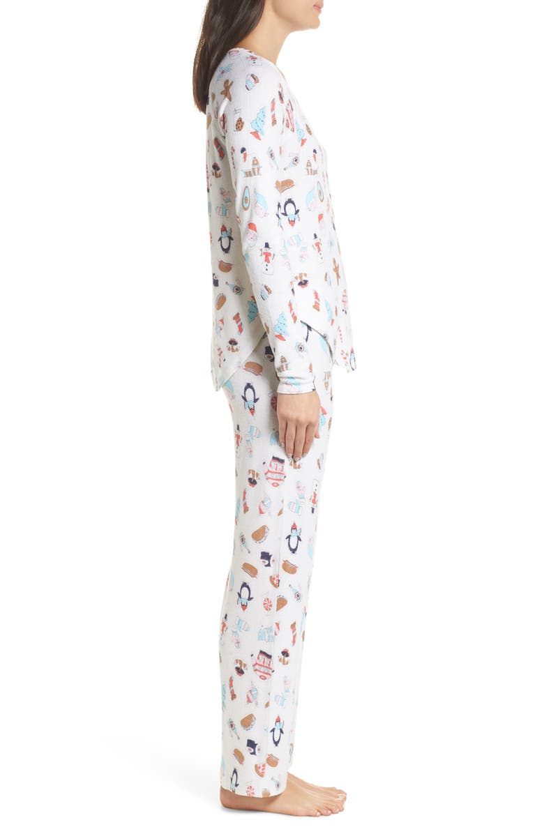 Make + Model Knit Girlfriend Pajamas, Alternate, color, 