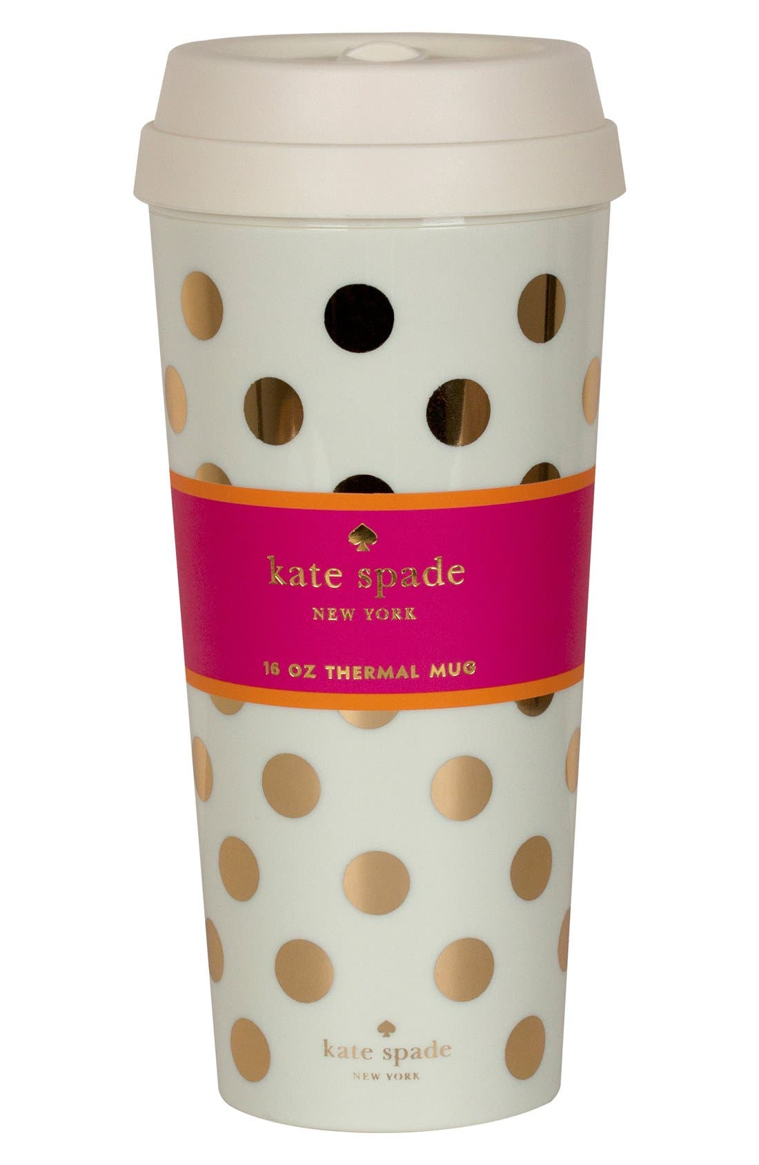 kate spade new york dot thermal travel mug Nordstrom