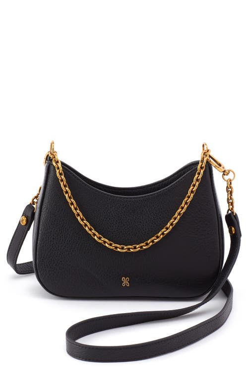 HOBO Rosa Leather Crossbody Bag in Black at Nordstrom