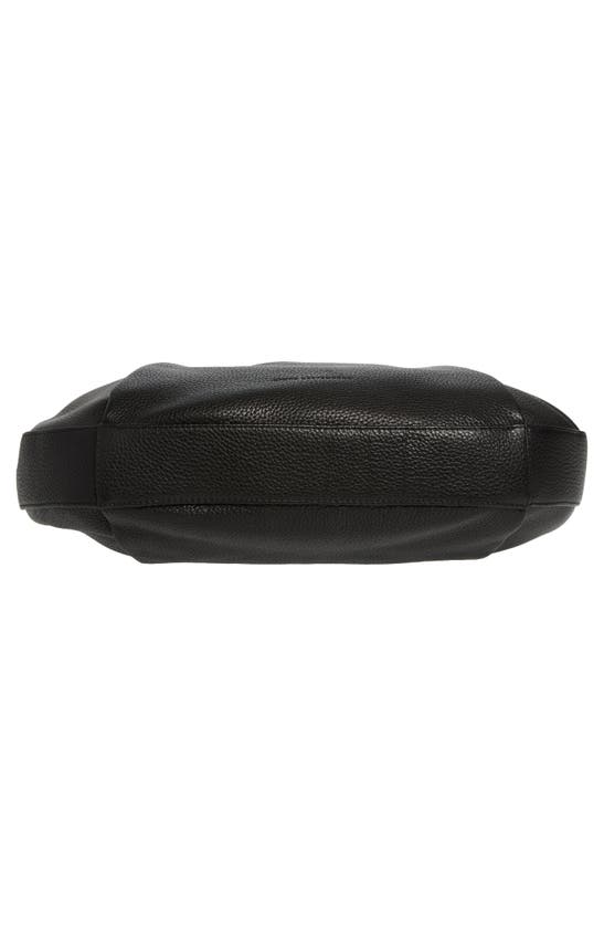 Shop Aimee Kestenberg Corfu Pleated Hobo Bag In Black W/ Silver