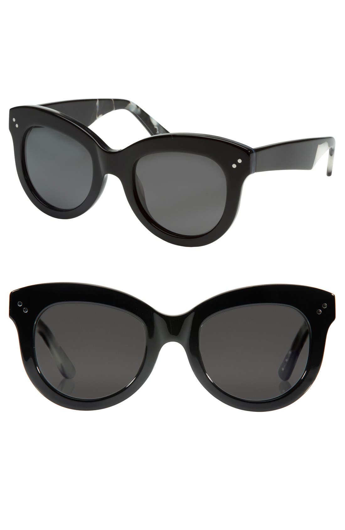 KREWE 'Julia' 51mm Polarized Cat Eye Sunglasses Nordstrom