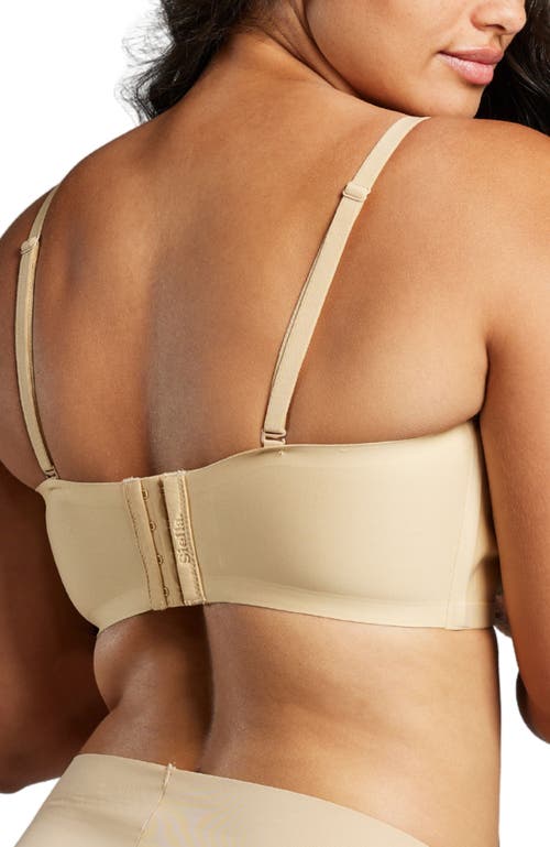 Shop Siella Microfiber Multiway Bra In Cuban Sand