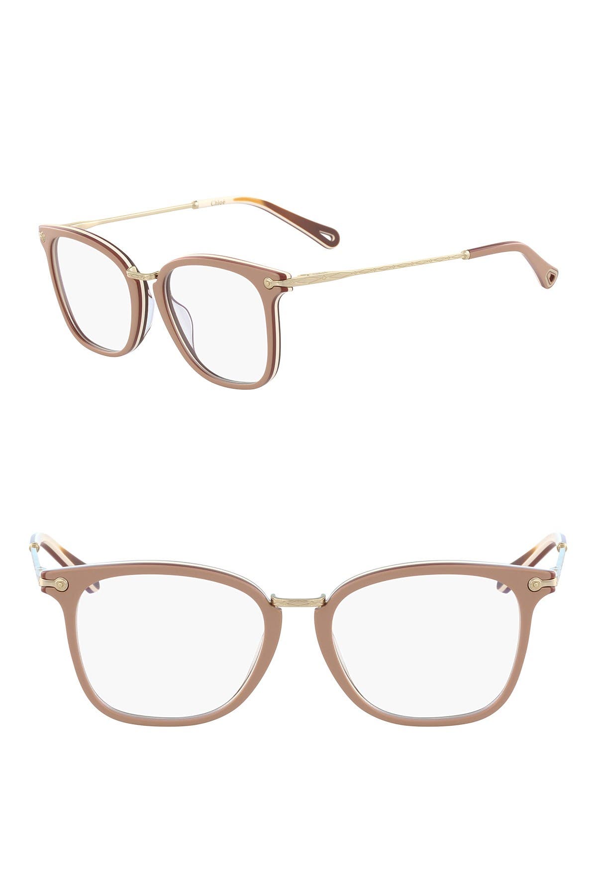 53mm mod rectangle full rim optical frames