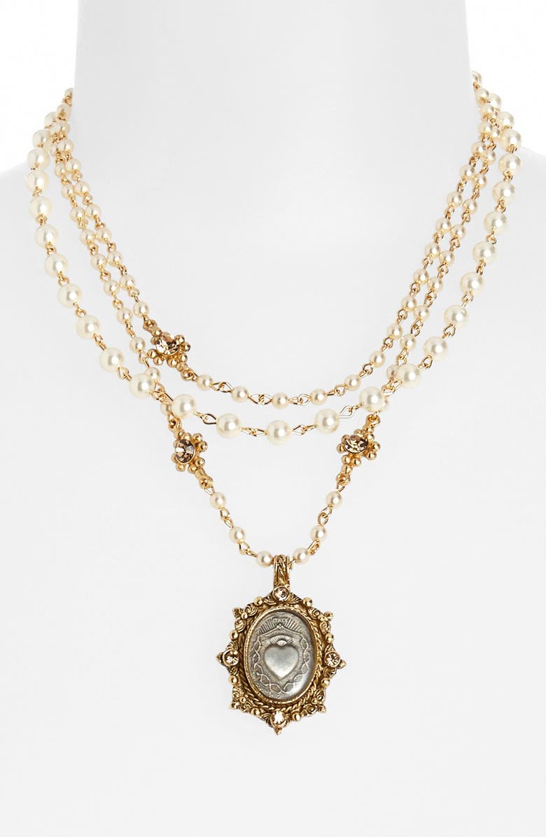 Virgin saints and angels necklace Clearance