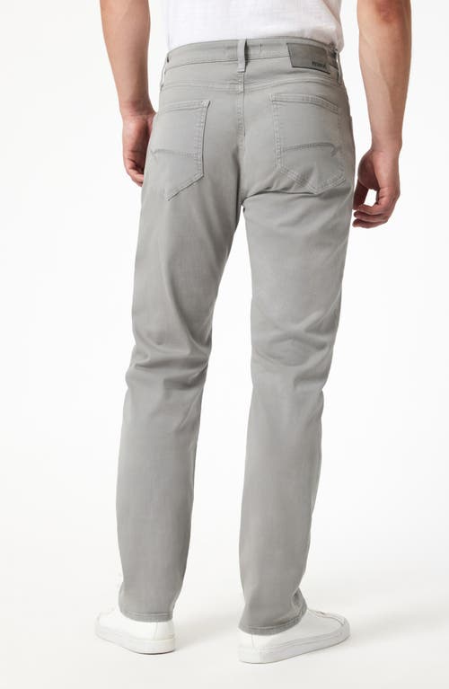 Mavi Jeans Zach Straight Leg Casual Twill Pants In Stormy Casual Twill