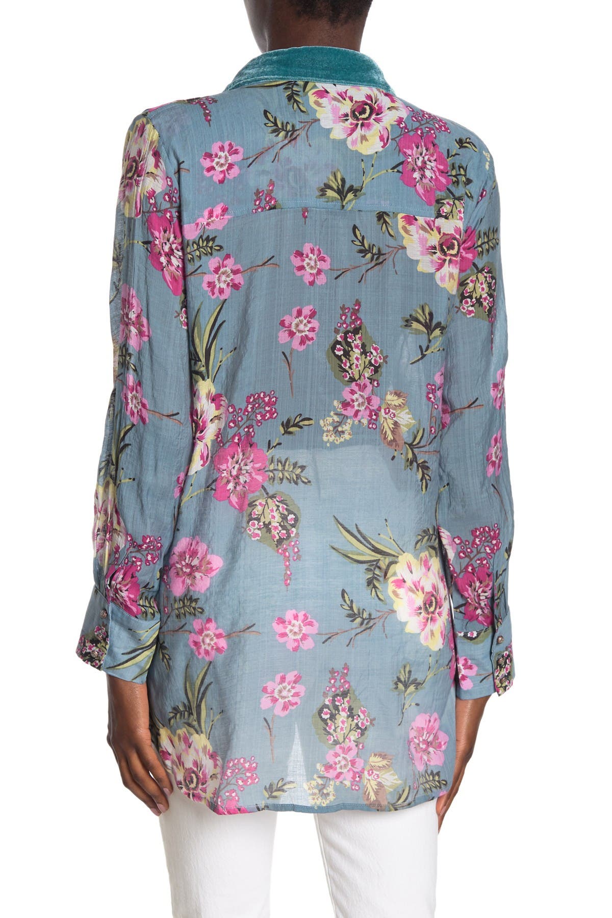 ARATTA | Countess Margaret Floral Sequin Shirt | Nordstrom Rack