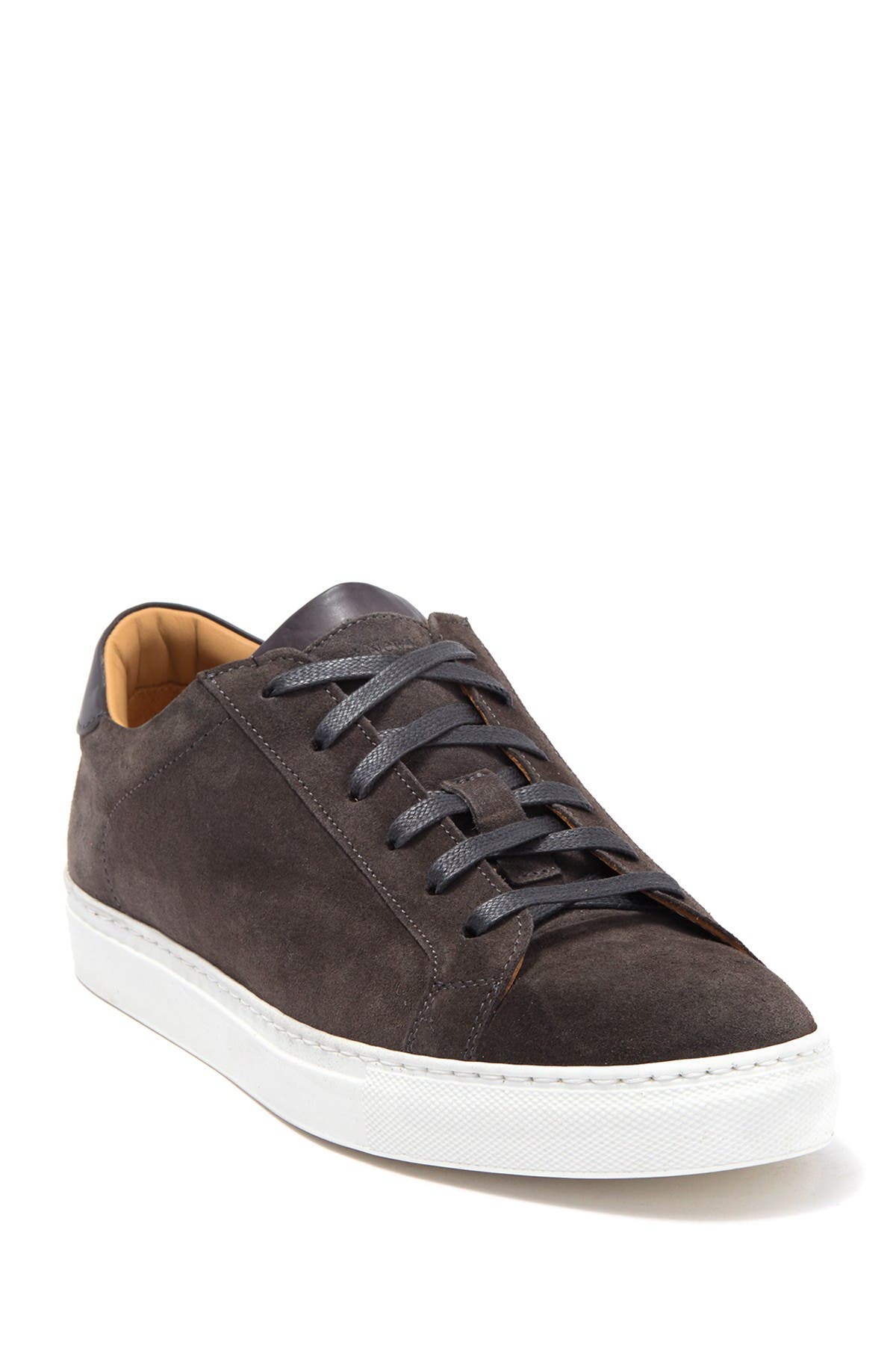 To Boot New York Devin Leather Sneaker In Piombo F.725