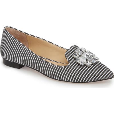 Sole Society Libry Crystal Embellished Flat