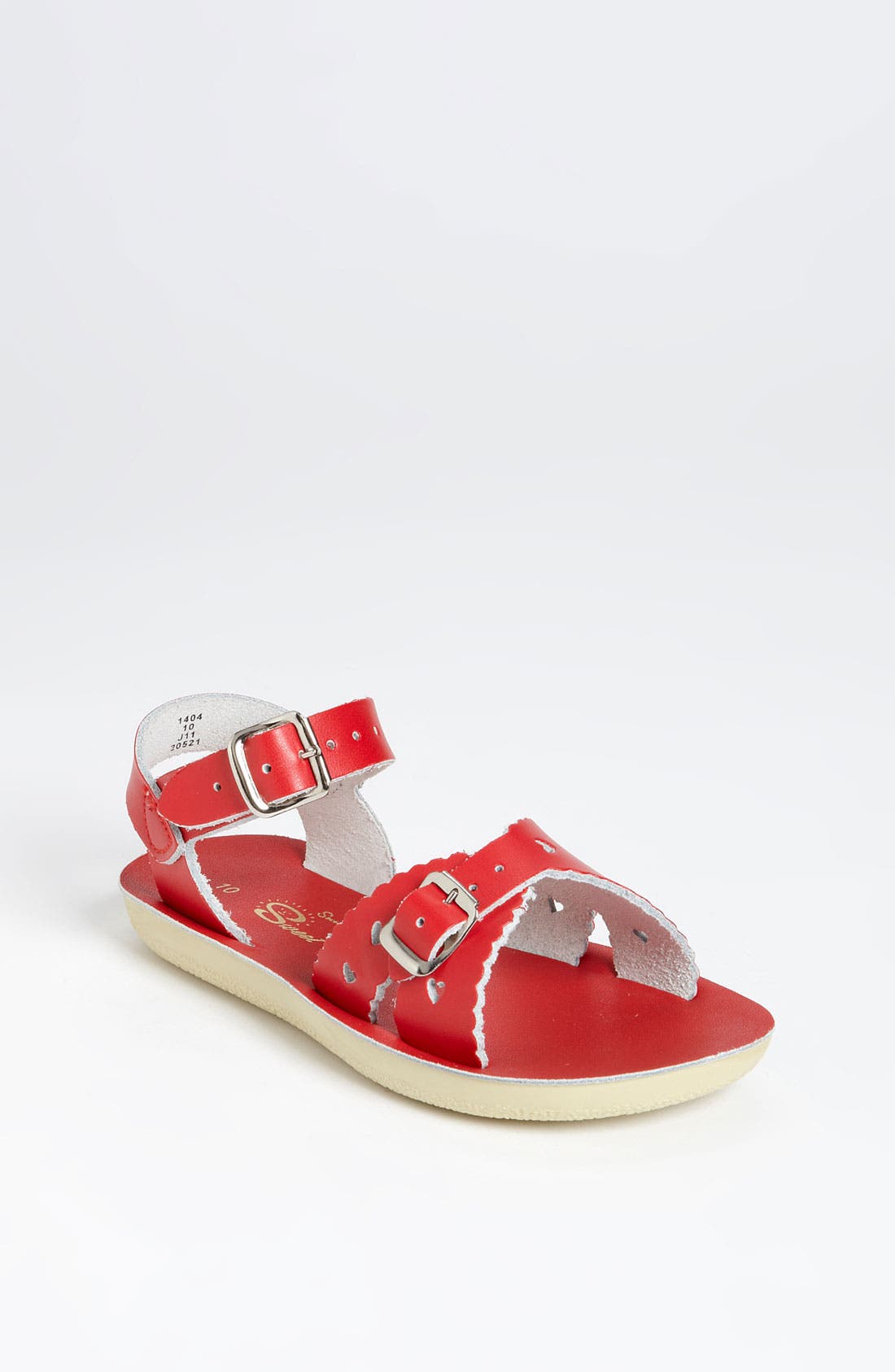 Salt Water Sandals by Hoy Shoe Infant Sun-San Sailor Flat Sandal White Size 1 