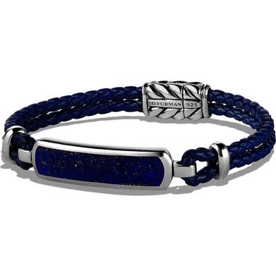 David Yurman Bar Station Leather Bracelet