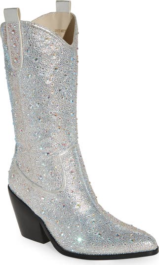 Crystal 2025 cowboy boots