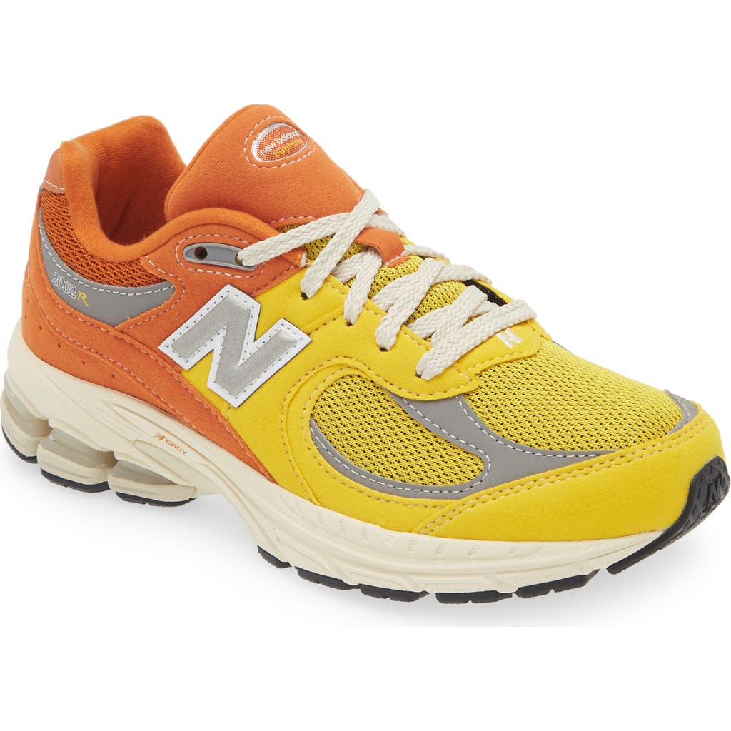 New Balance Kids' 2002 Sneaker In Ginger Lemon/classic Orange