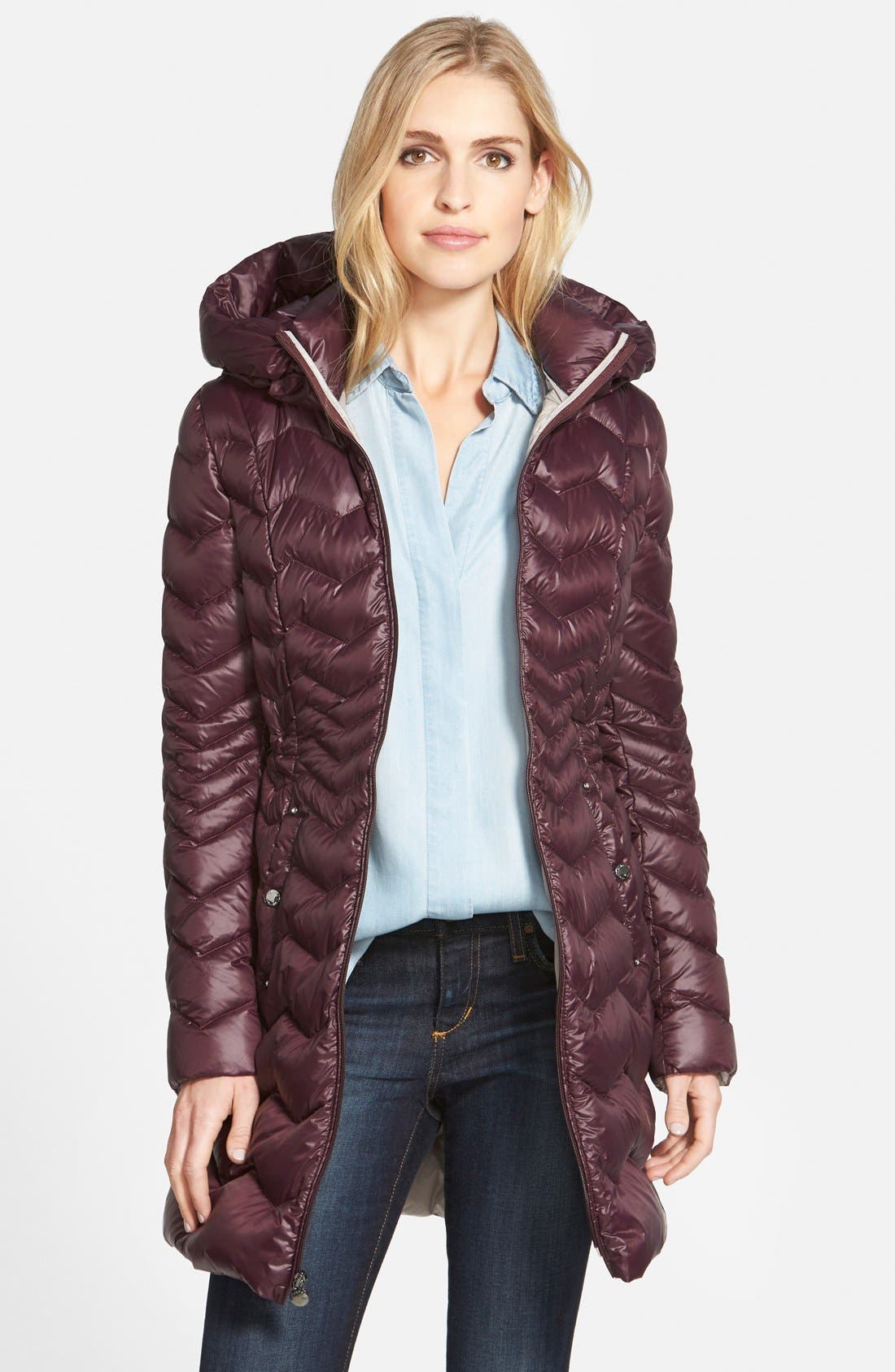 Laundry by Shelli Segal Packable Hooded Down Coat Nordstrom