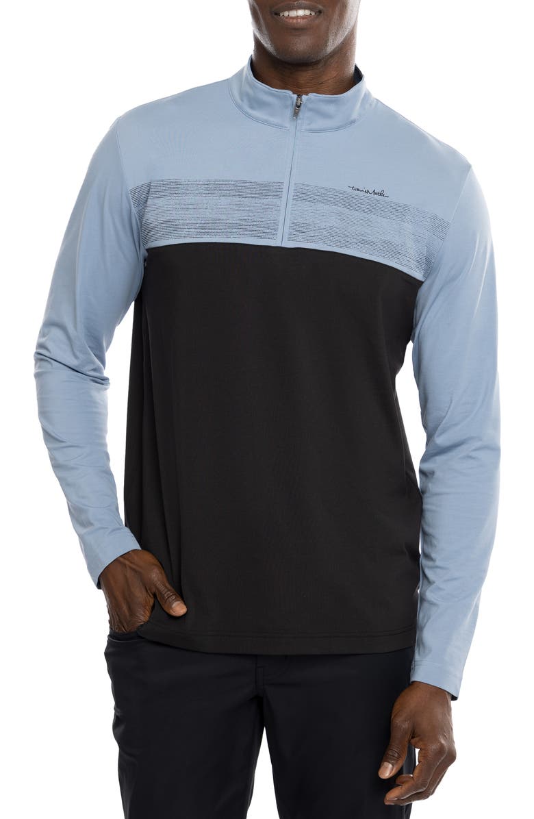 Travis Mathew Out All Night Mock Neck Pullover