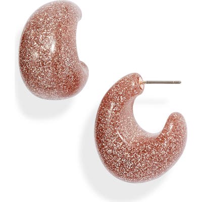 Kate Spade Glitter Huggie Earrings