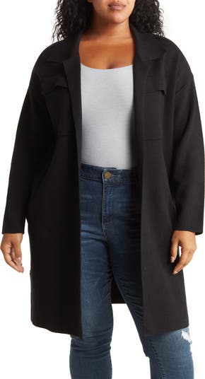 BY DESIGN Lola Notch Collar Tunic Cardigan Nordstromrack