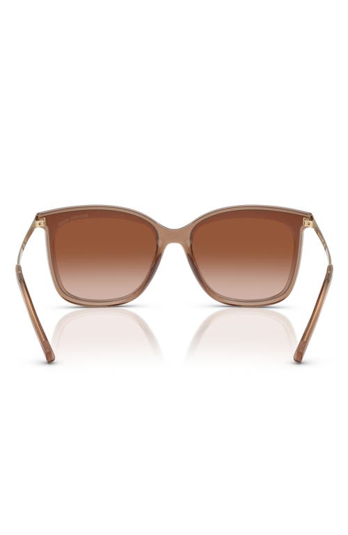Michael Kors Zermatt Mk 2079u 39383b 61mm Womens Square Sunglasses In Brown Grad