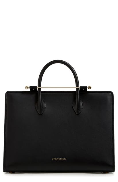 STRATHBERRY LEATHER TOTE,20194-100-100-100-W