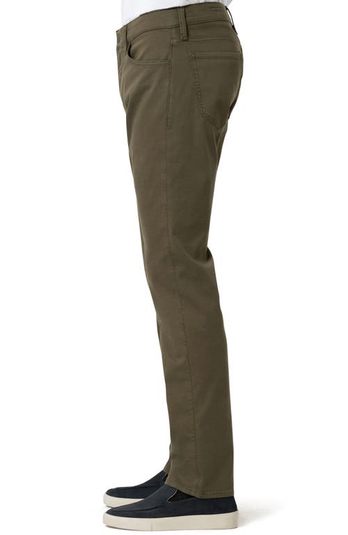 Shop 34 Heritage Courage Straight Leg Coolmax® Twill Pants In Dusky Green Coolmax