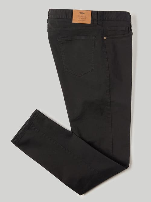Robert Talbott Rockwell 5 Pocket Pant In Black