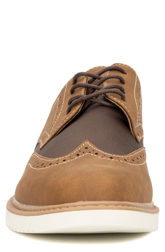 New York And Company Men's Tyler Wingtip Oxford Shoes In Brown