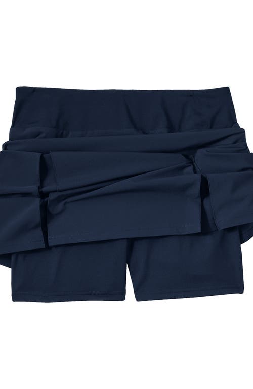 Shop Lands' End School Uniform  Performance Pleated Skort Above The Knee In Classic Navy