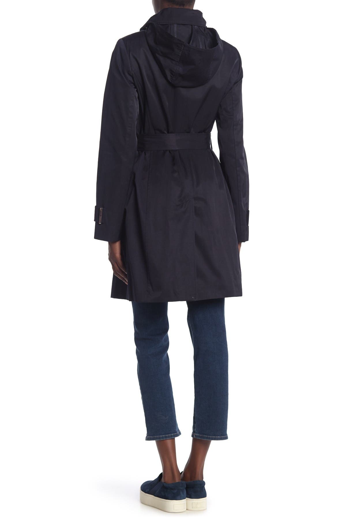 calvin klein trench coat dress