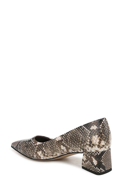 Franco Sarto Women's Racer Pointed Toe Block Heel Pumps In Grey