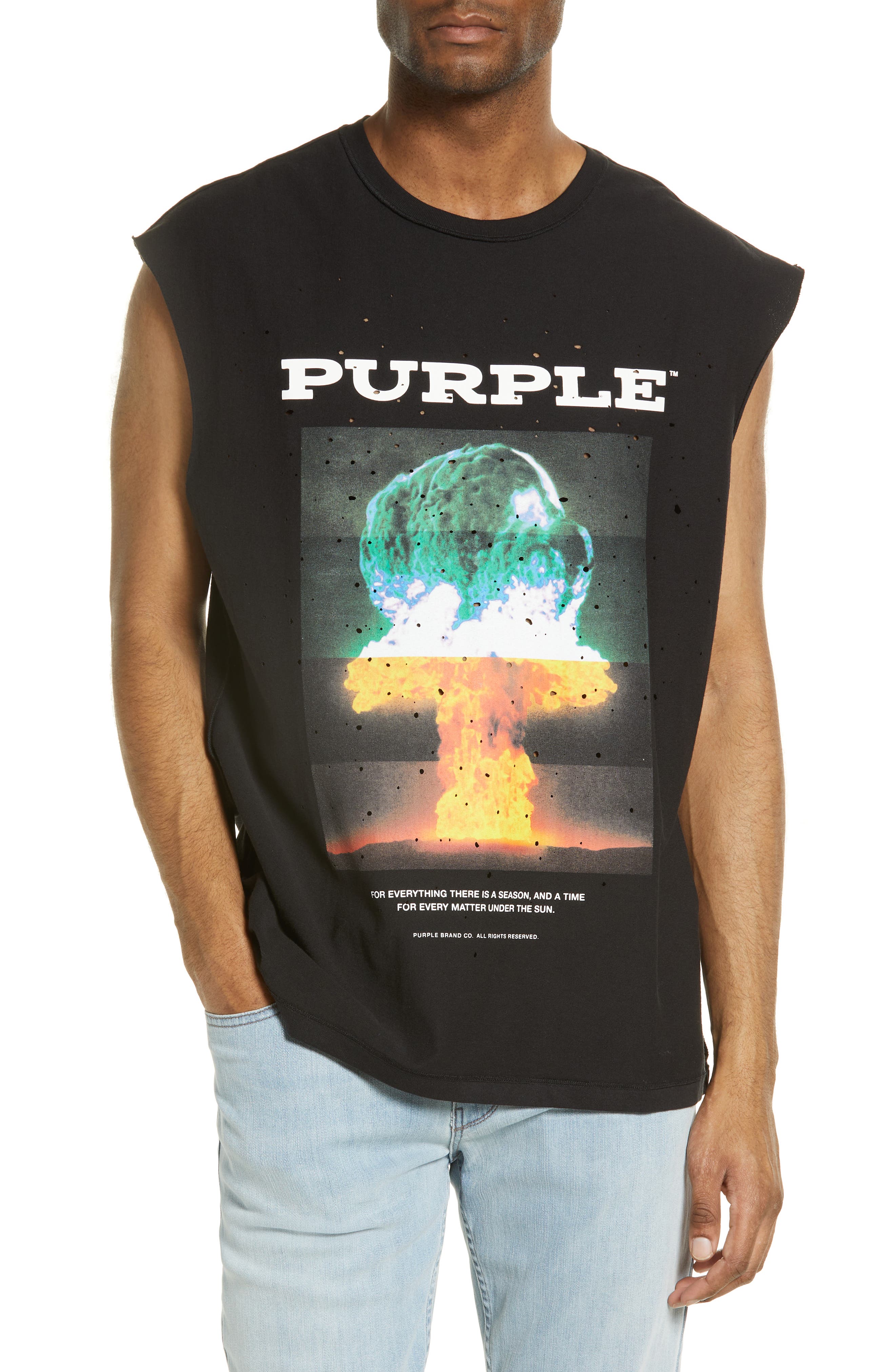 Buckshot Sleeveless Graphic Tee | Nordstrom