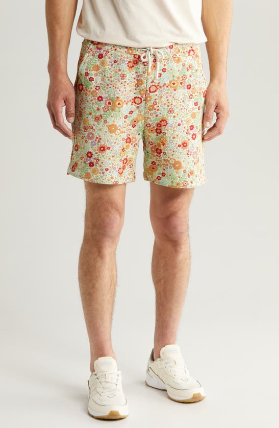 Percival Floral Drawstring Shorts