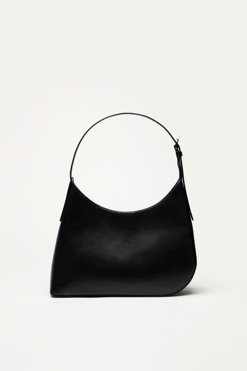 Want Les Essentiels De La Vie Want Les Essentiels Arch Smooth Leather Shoulder Bag In Black