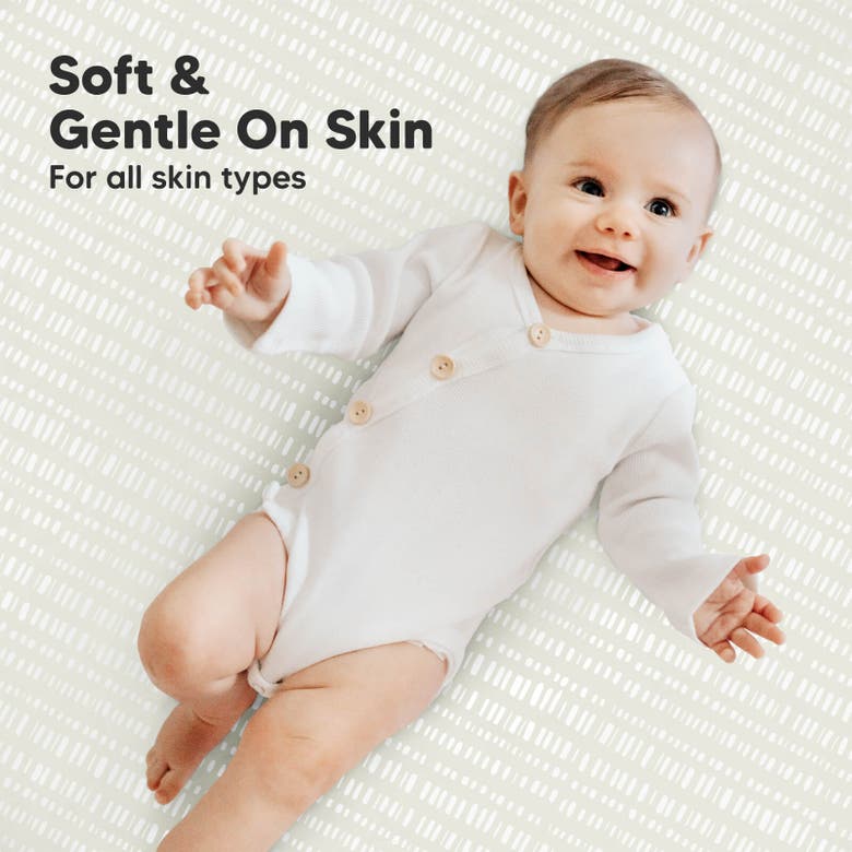 Keababies Soothe Fitted Mini Crib Sheet In Fleur
