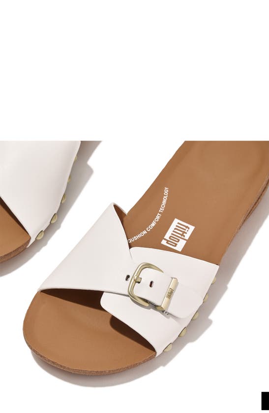 Shop Fitflop Iqushion Slide Sandal In Urban White