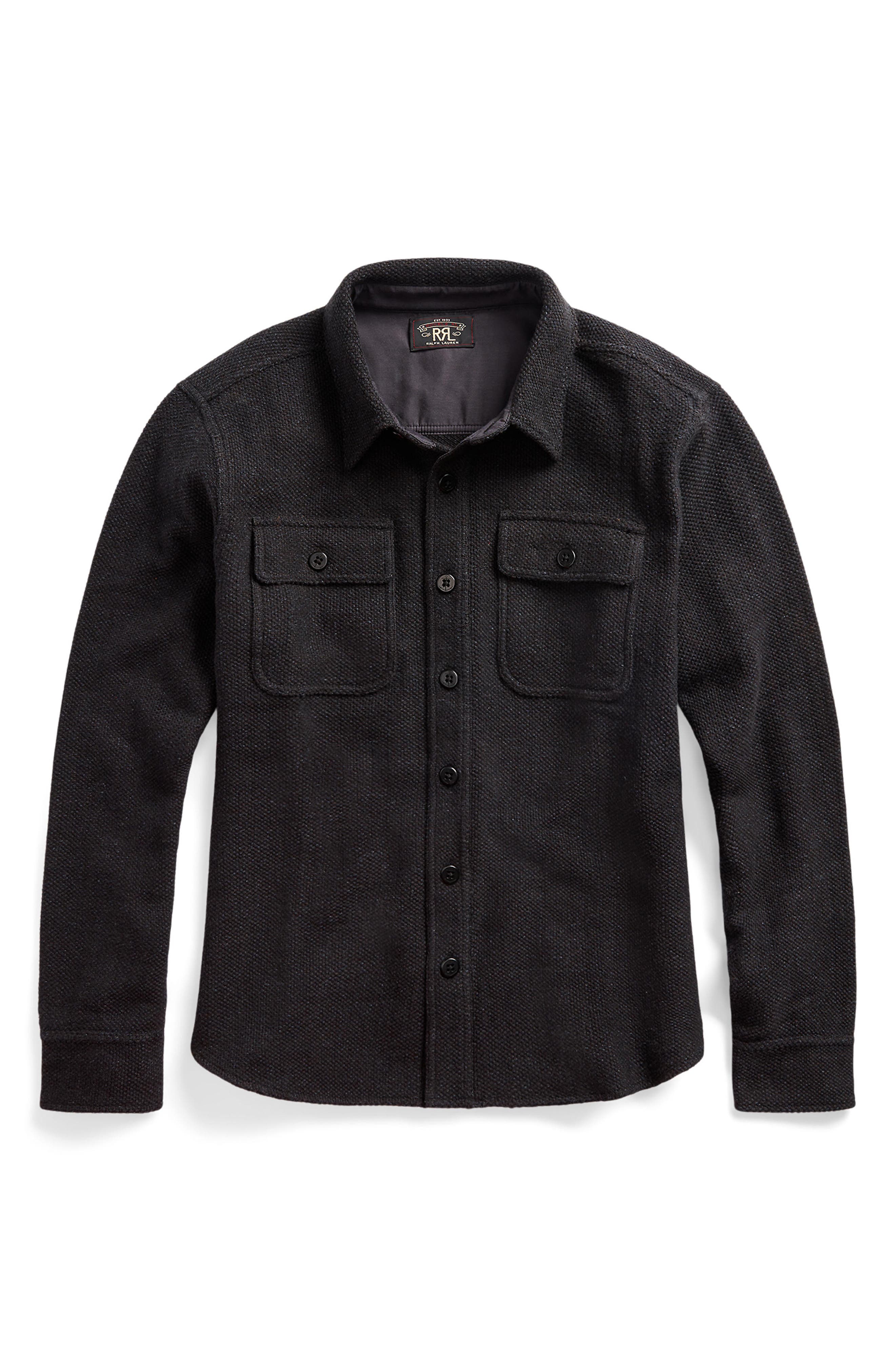 Double RL Cotton Work Shirt Nordstrom