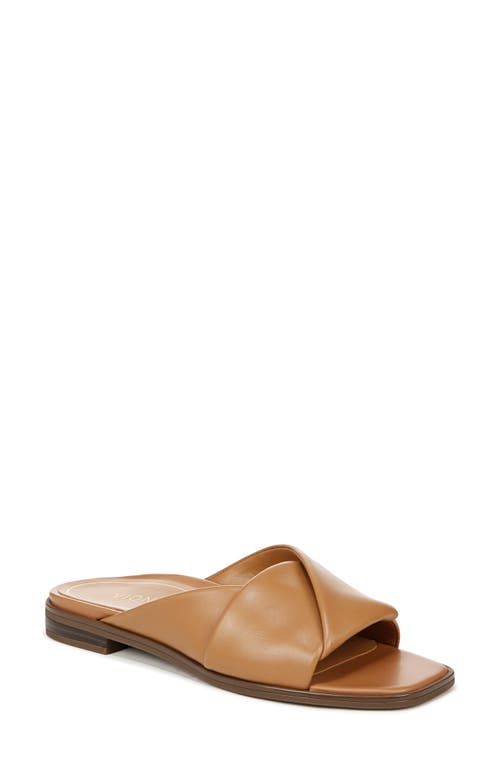 Miramar Slide Sandal in Camel