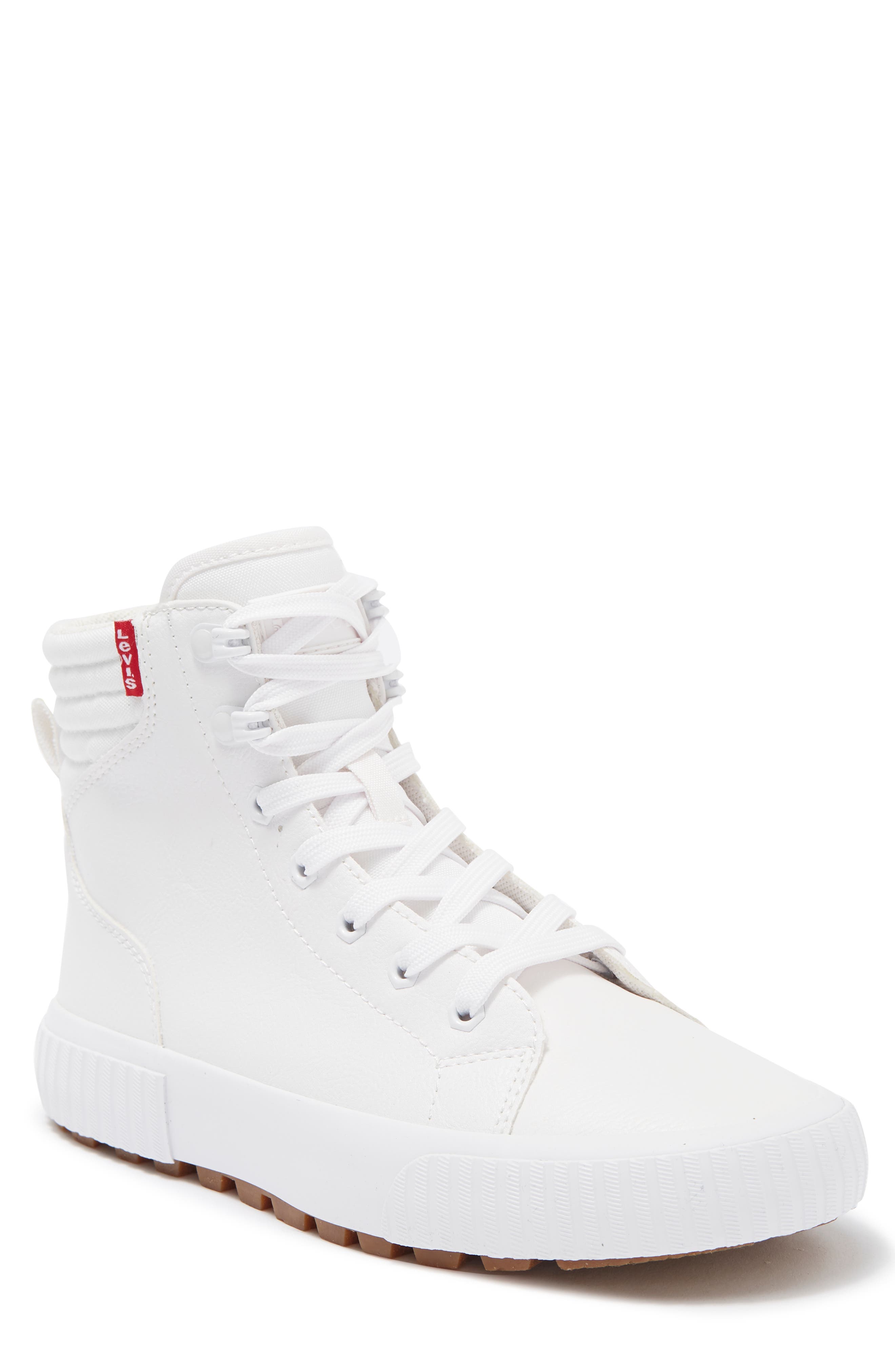 levi's high top tennis shoes