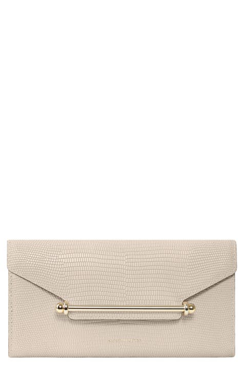 Leather crossbody bag Strathberry Beige in Leather - 36159983