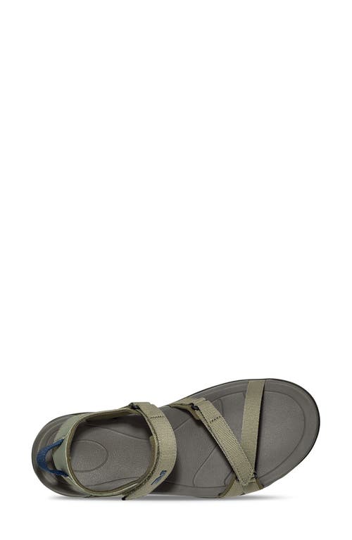 Shop Teva Verra Sandal In Burnt Olive Multi