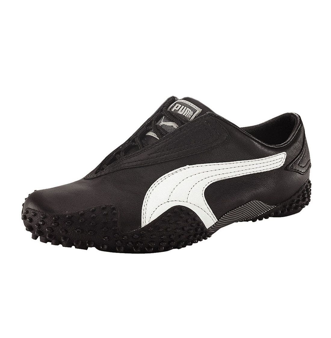 puma mostro brown leather