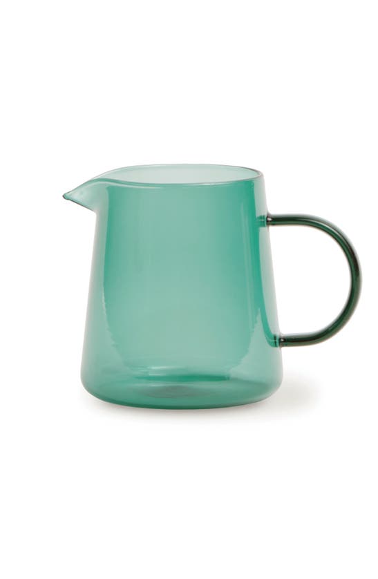 Good Citizen Coffee Co. Petite Glass Pitcher In Green