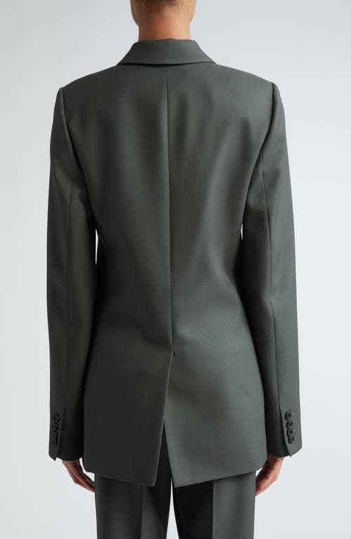 Partow Ross Virgin Wool Jacket In Olive