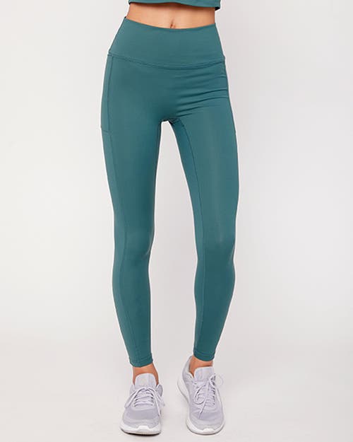 Rebody Active Explore Pocket Cloudlux Legging 26" In Mediterranea Green